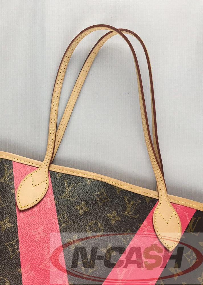 Louis Vuitton Neverfull MM Grenade Pink V Limited Edition - SOLD