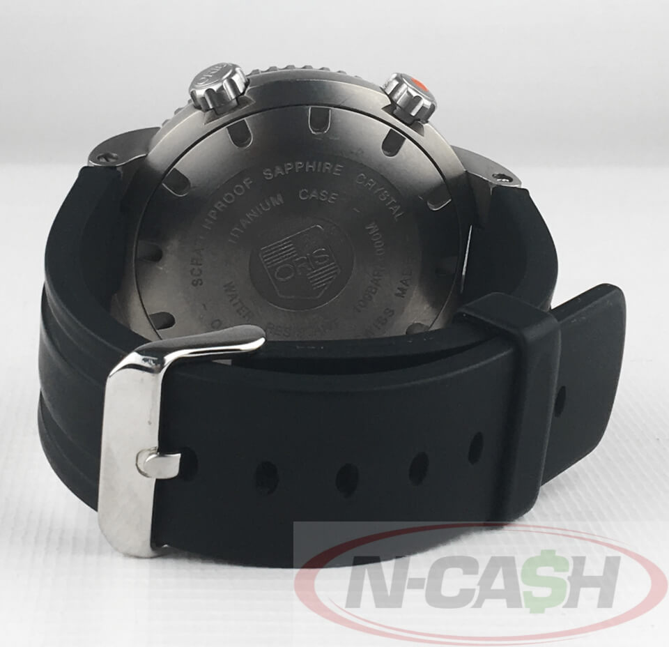 Oris Regulateur der Meistertaucher Titanium N Cash