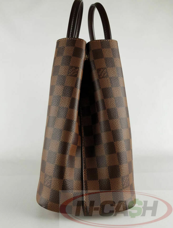 Replica Louis Vuitton N41435 Kensington Tote Bag Damier Ebene Canvas For  Sale