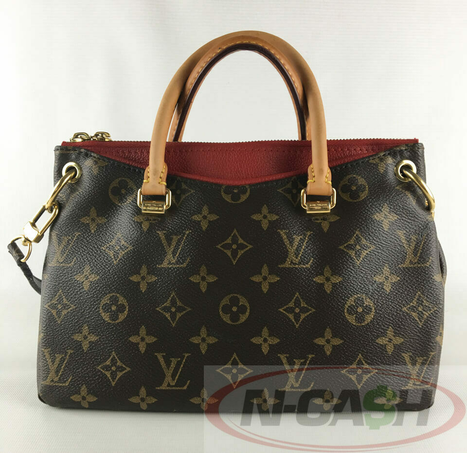Louis Vuitton Pallas BB Cerise Monogram Canvas Leather Bag | N-Cash