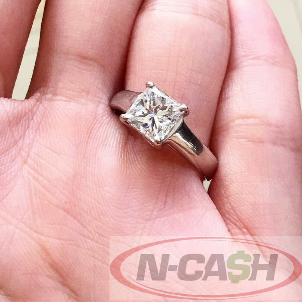 1.5 Carat Princess Cut Diamond Ring | N-Cash