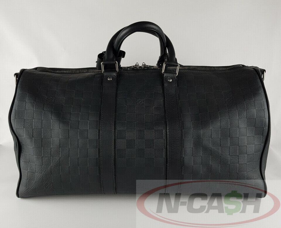 Louis Vuitton Keepall Bandouliere 45 Damier Infini Bag – Bagaholic