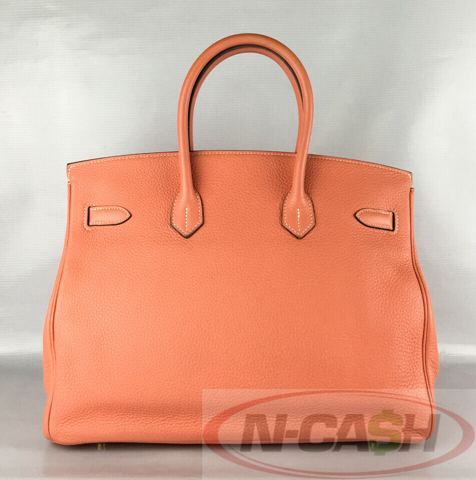 Hermes Birkin 35 Crevette Clemence Bag | N-Cash