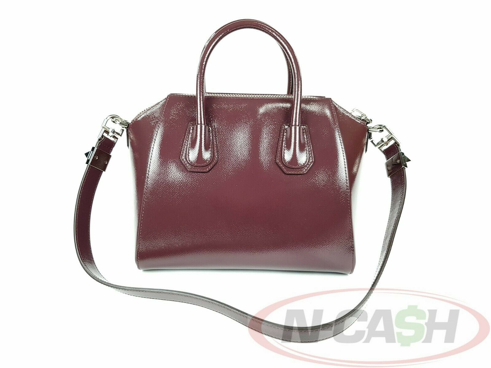 Givenchy Antigona Oxblood Red Small Leather Bag | N-Cash