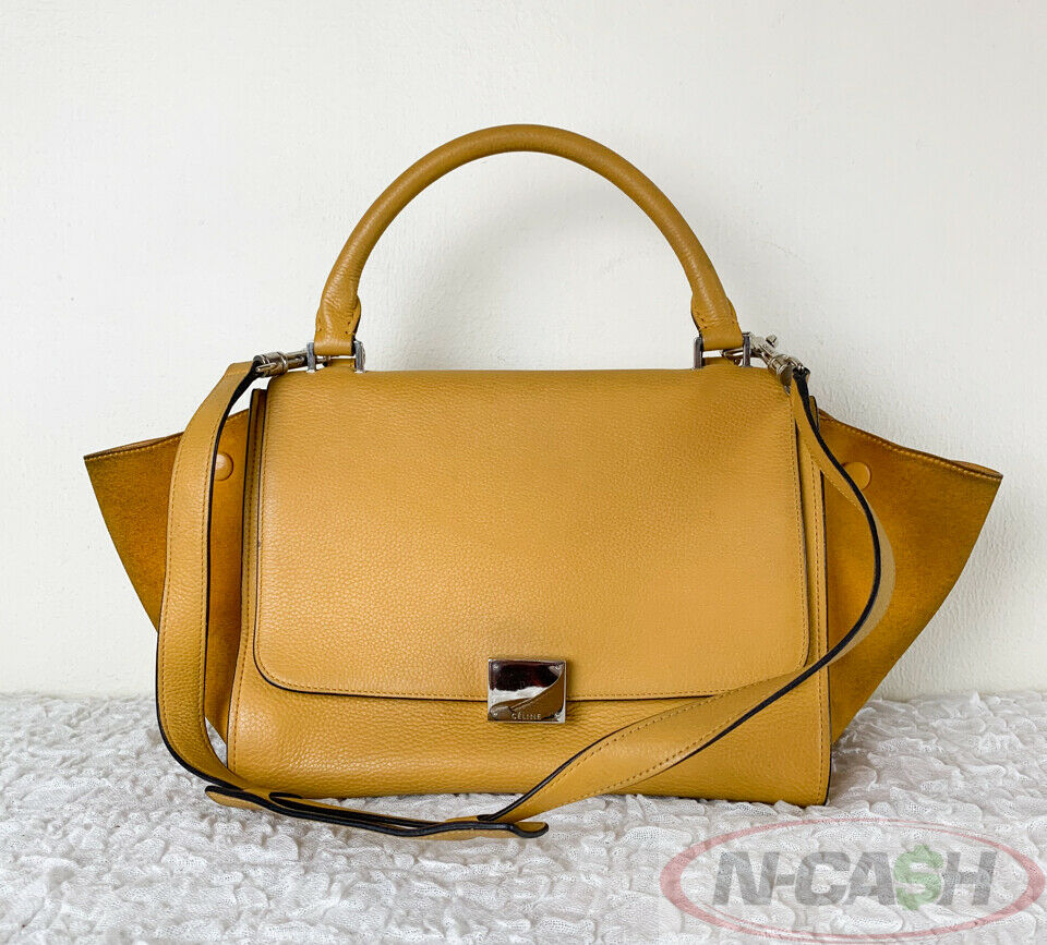 Celine cheap trapeze yellow