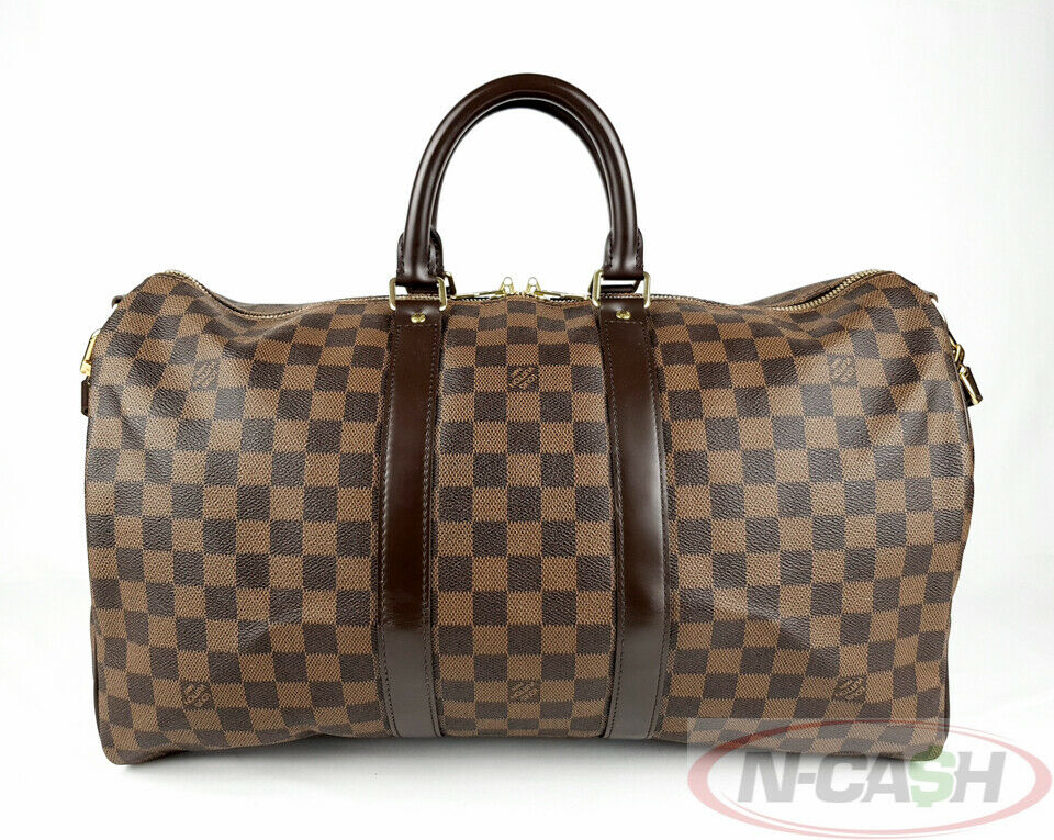 Luxury Bags and Wallets Pawnshop - Louis Vuitton Keepall 45 Damier Ebene  Bandouliere, Luxury, Bags & Wallets on Carousell