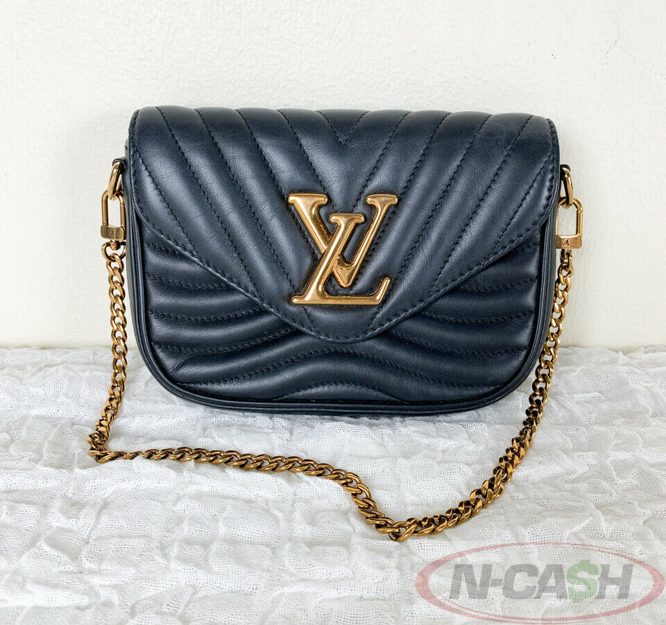 Louis Vuitton Clutch Bag New Wave Multi Black in Calfskin with Gold-tone -  US