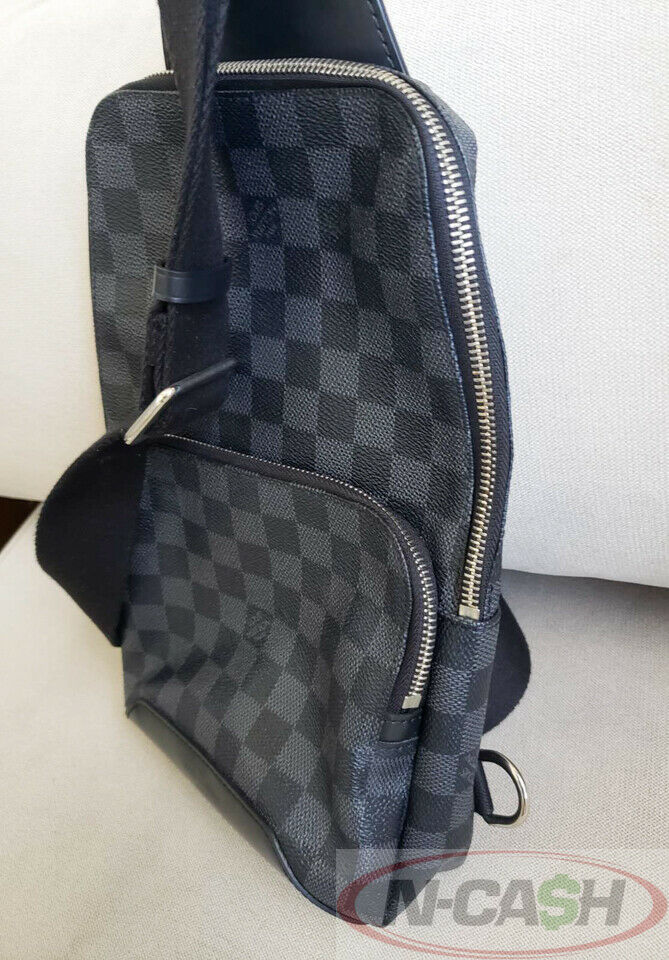 Louis Vuitton - Avenue Damier Graphite Pixel Canvas Sling Bag