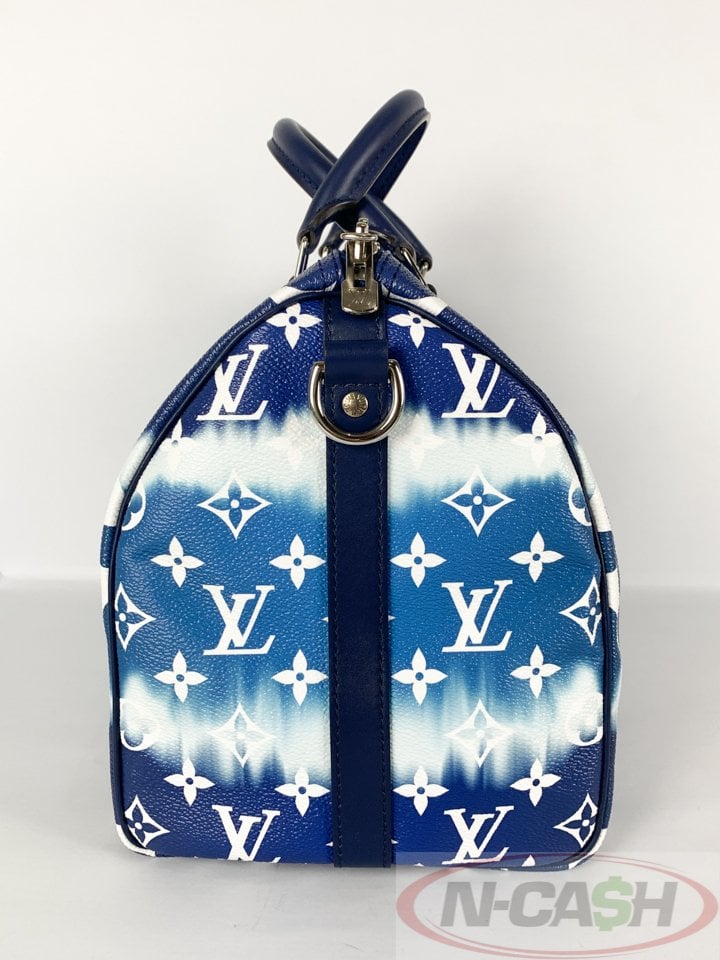 Louis Vuitton Speedy Escale 30 Monogram - M45146 - New Blue Linen  ref.473233 - Joli Closet