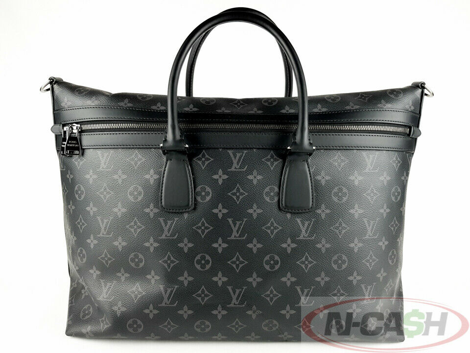 Used Louis Vuitton Pochette Apollo Eclipse Blk/Pvc/Blk Bag