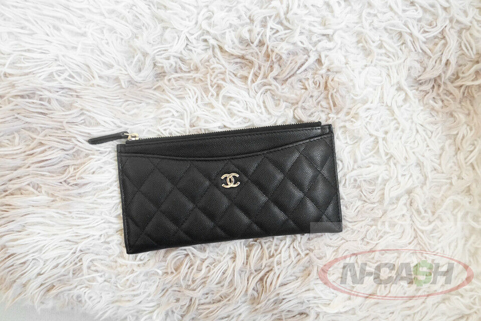 Chanel on sale pouch wallet