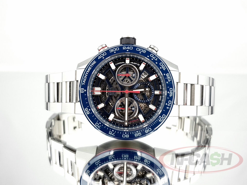 Tag Heuer Carrera Calibre Heuer 02 Skeleton Dial N Cash