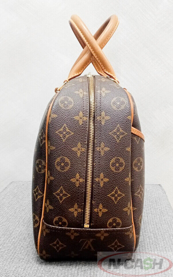 LOUIS VUITTON Deauville Monogram Canvas Satchel Bag_pawnshop2 | N-Cash