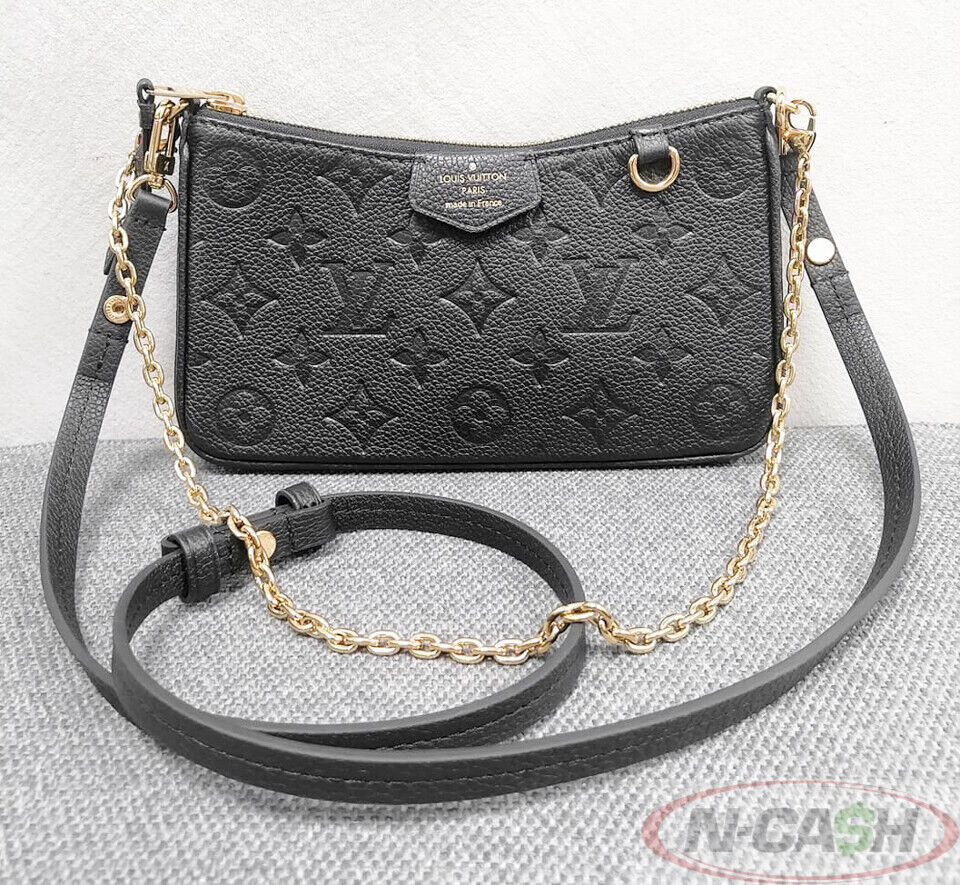 Easy Pouch On Strap leather crossbody bag