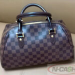 LOUIS VUITTON Ribera MM Damier Ebene Canvas Bag_pawnshop