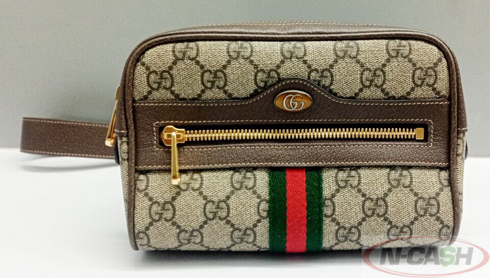 Gucci Ophidia GG Web Canvas Small Waist Belt Bag | N-Cash