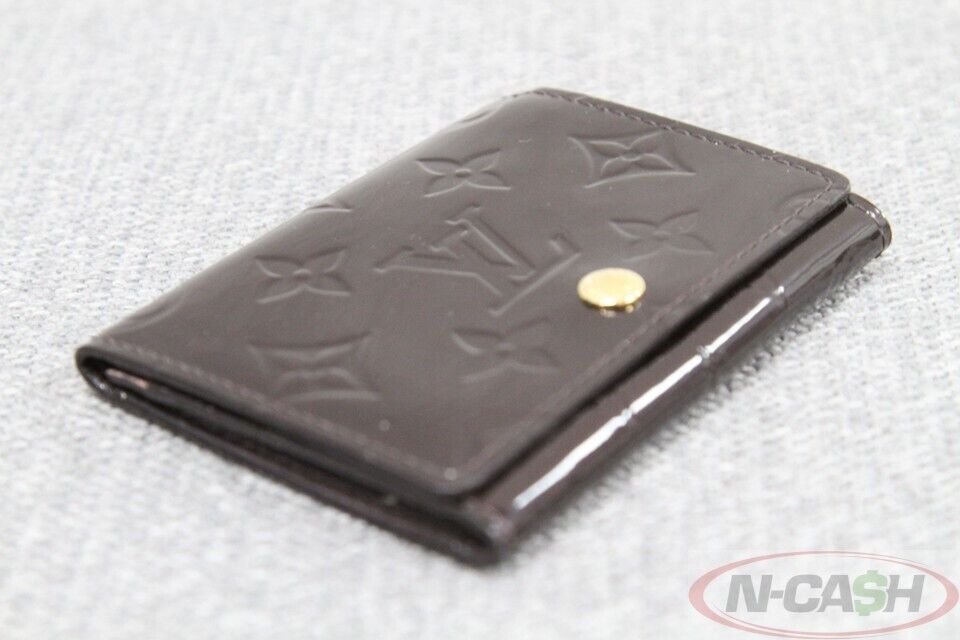 Louis Vuitton Amarante Vernis Business Card Holder | N-Cash