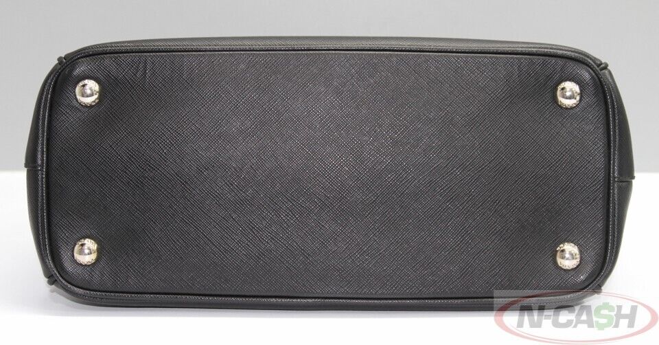 Prada 1BA863 Nero Saffiano Lux Leather Tote Bag