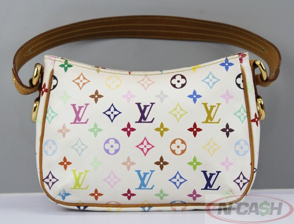 Louis Vuitton Monogram Multicolor Lodge PM White