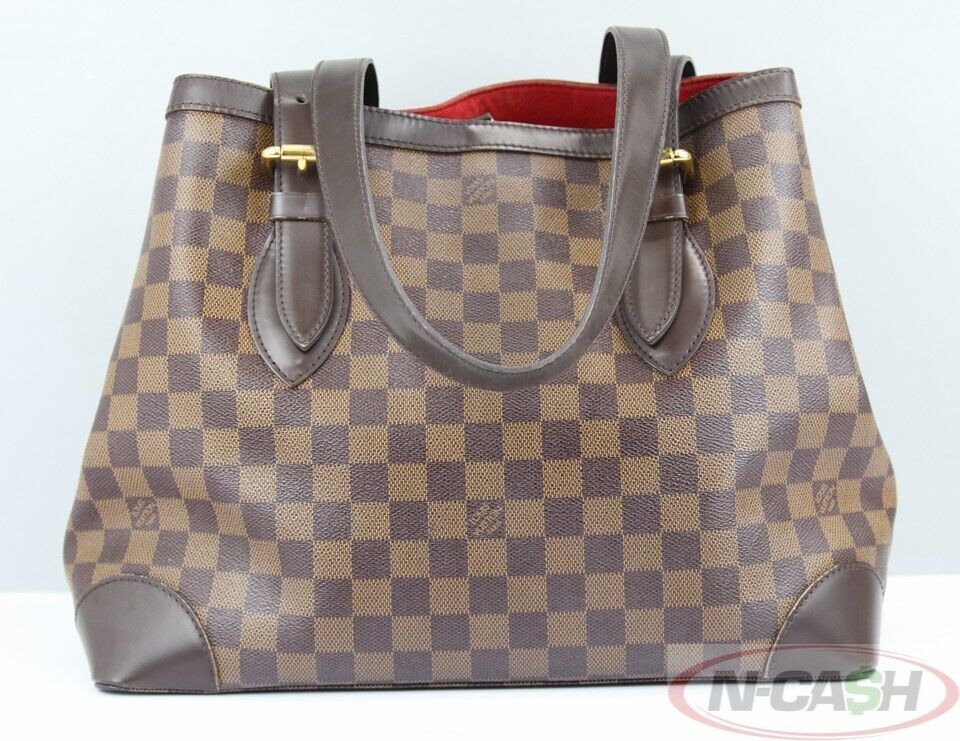 Louis Vuitton Hampstead Damier Ebene Canvas MM Bag | N-Cash