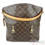 LOUIS VUITTON Melie Monogram Canvas Hobo Bag_pawnshop