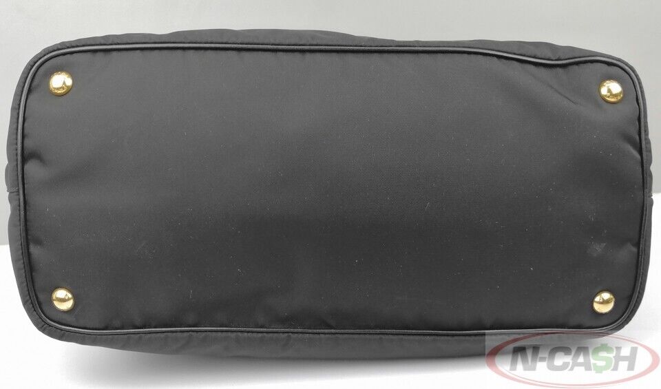 PRADA 1BC060 Nero Tessuto Soft Calf Tote Bag_pawnshop3 | N-Cash