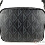 CHRISTIAN DIOR Hit the Road Diamond Jacquard Messenger_pawnshop1