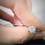 1.04Ct Round Cut VS2W Solitaire Diamond Ring 14K White Gold_pawnshop1