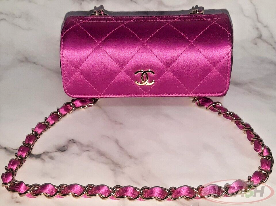 chanel-mini-quilted-satin-fuchsia-barrel-purse-bag-n-cash