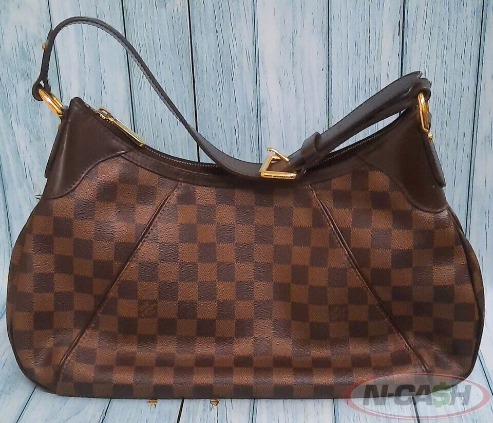 Louis Vuitton Thames Damier Ebene Canvas GM Bag N Cash   LOUIS VUITTON Thames Damier Ebene Canvas GM Bag Pawnshop1 