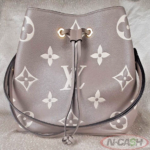 LOUIS VUITTON Neonoe TorterelleCream Monogram Empreinte Bag_pawnshop