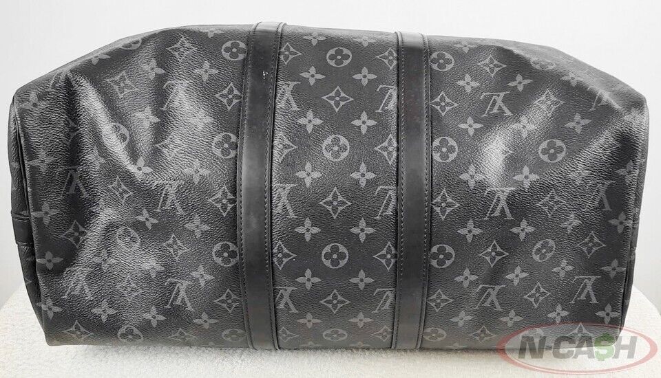 Louis Vuitton Monogram Eclipse Keepall Bandouliere 45 - Black