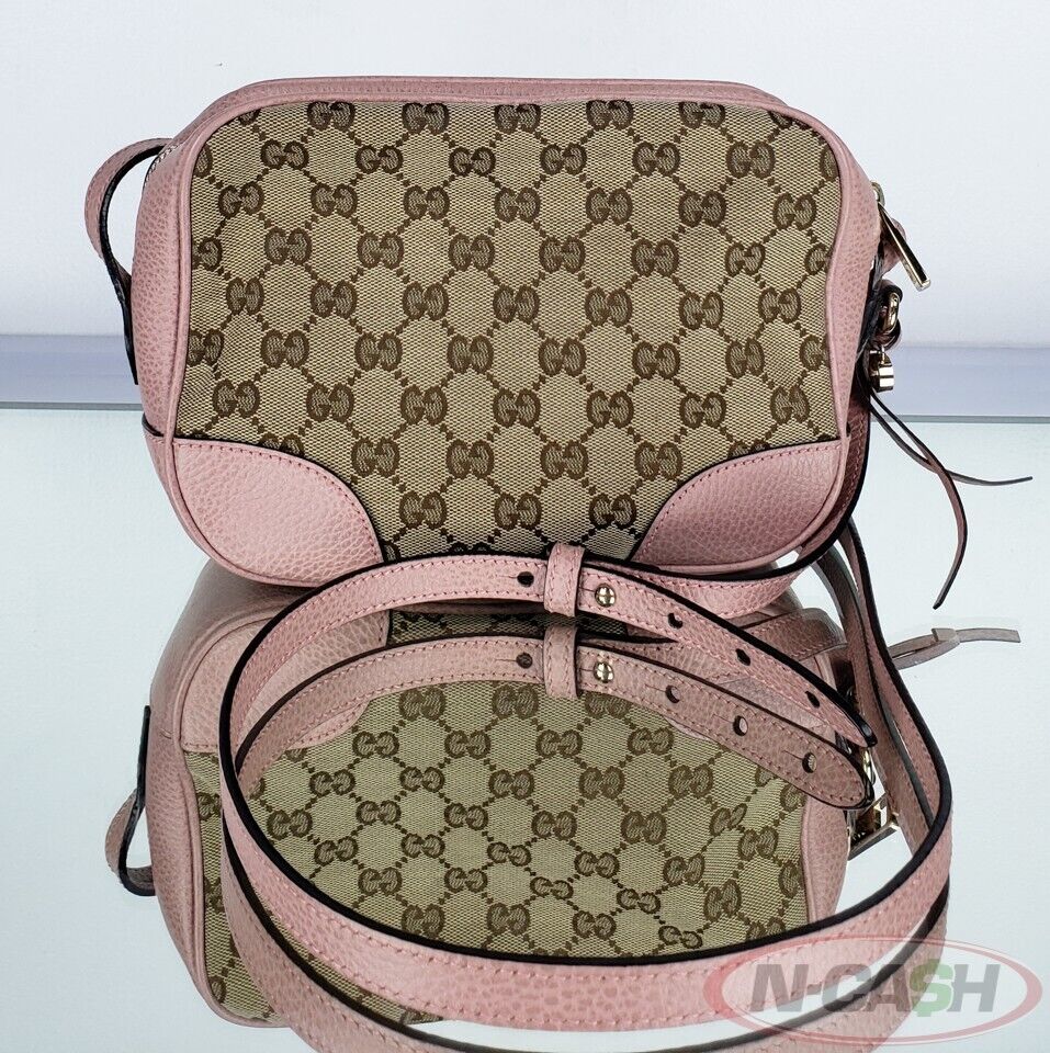 Gucci BeigePink Bree Camera Bag NCash